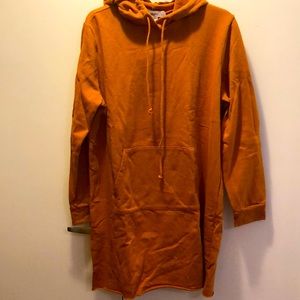 FOREVER 21 hoodie sweater dress